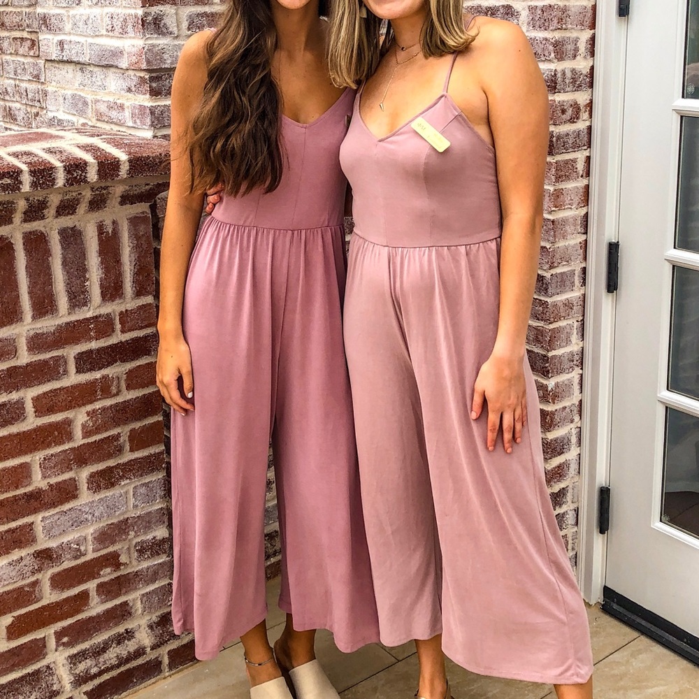 Pink/Mauve Jumpsuit